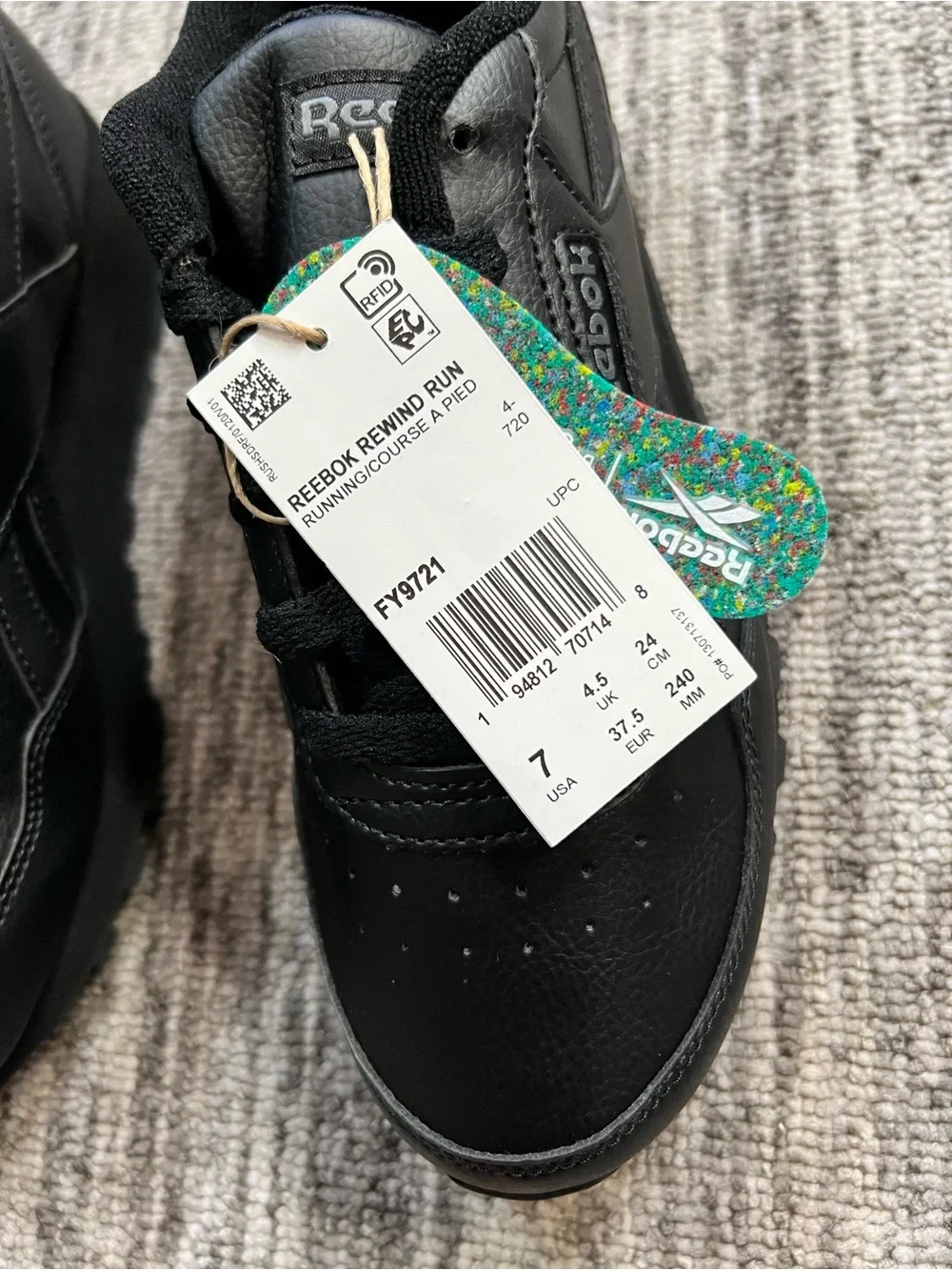 Reebok Rewind Run Shoes Size 7